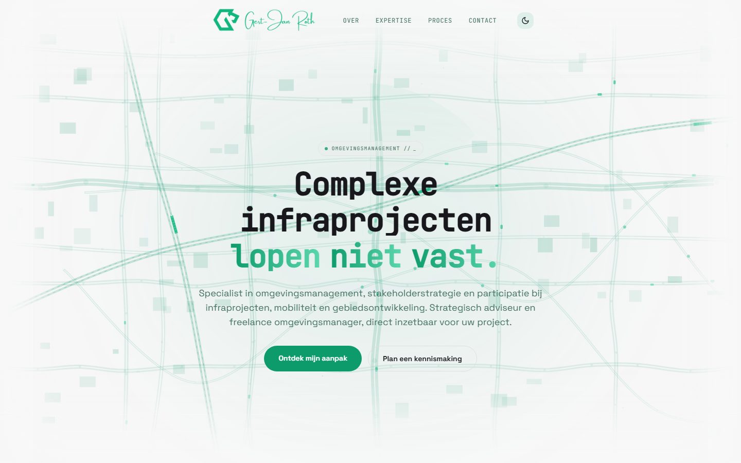 Projectbeeld: Een persoonlijk merk voor een omgevingsmanager